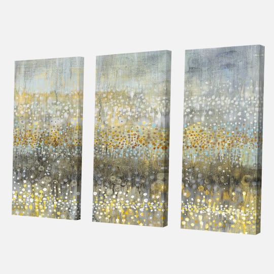 Designart - Glam Rain Abstract IV